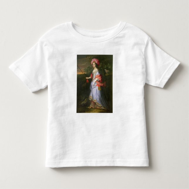 A Dam i Masquerakostume, 1679 T Shirt (Framsida)