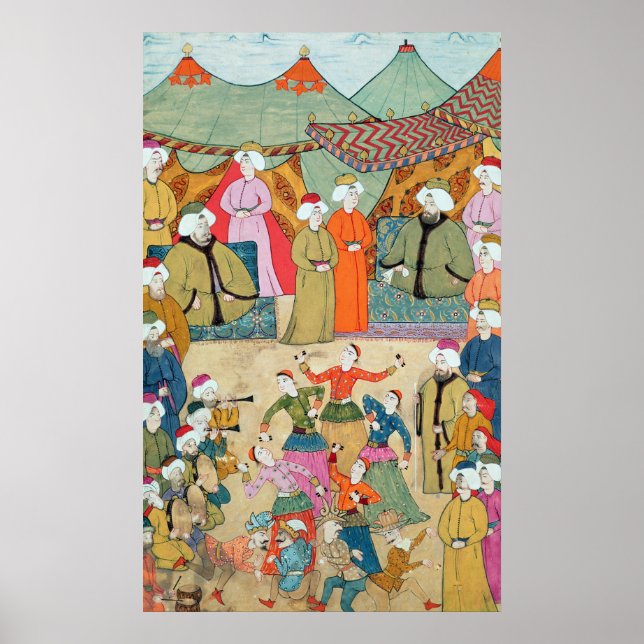 A Dance for the Pleasure of Sultan Ahmet III Poster (Framsidan)