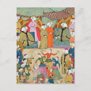 A Dance for the Pleasure of Sultan Ahmet III Vykort