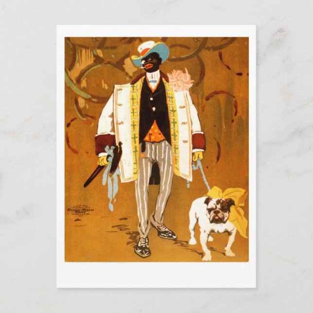 A Dandy och hans Hund Vykort (Framsida)