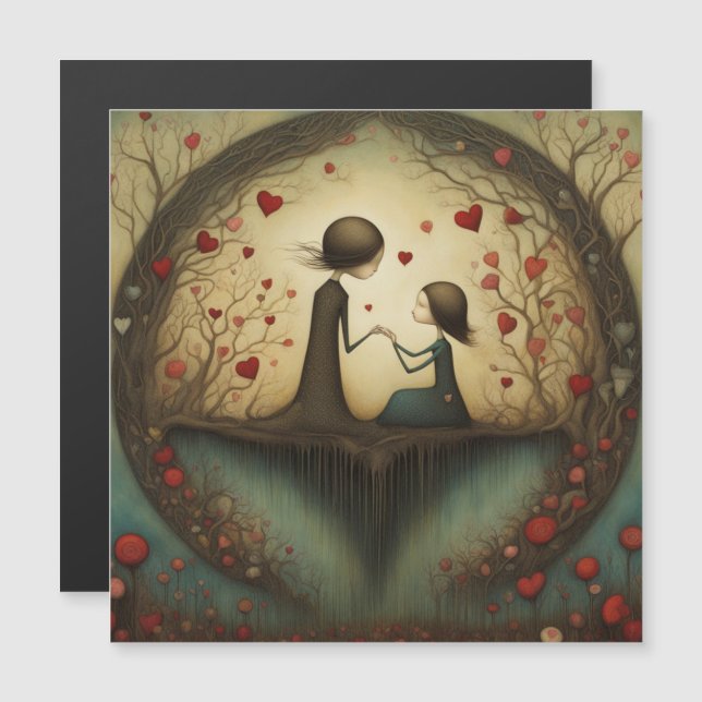 A Daughters Kärlek (Fram/baksida)