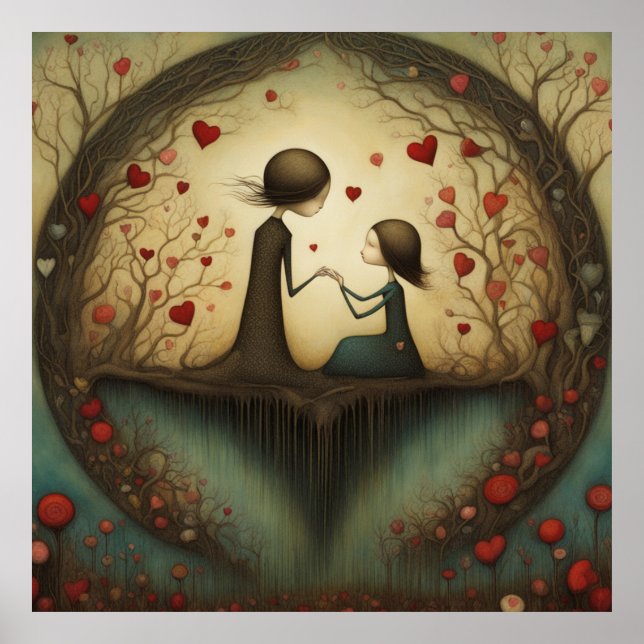 A Daughters Kärlek Poster (Framsidan)