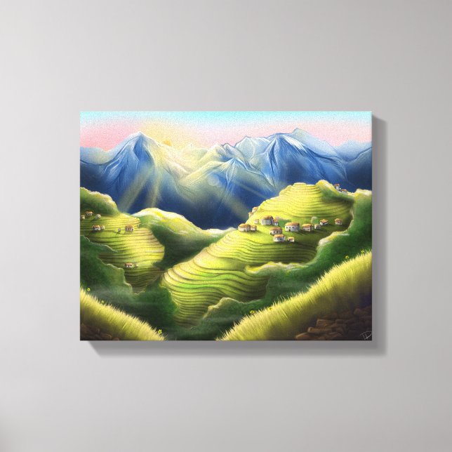 A Dawning Hope - Isabelle Dorr Canvastryck (Framsida)