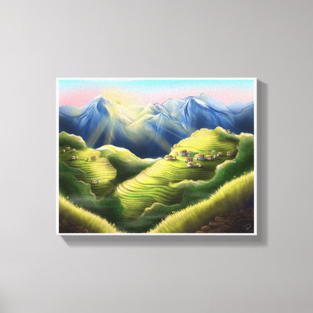 A Dawning Hope - Isabelle Dorr Canvastryck (Framsida)