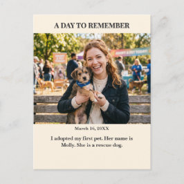 A Day to Remember Anpassad Foto-Postkort Vykort