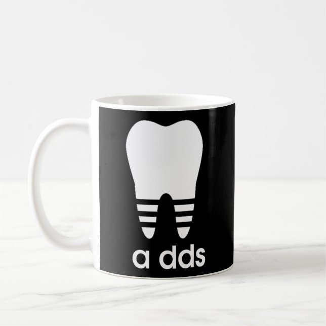 A Dds dentist Dental Student Humor Studenten Kaffemugg (Vänster)