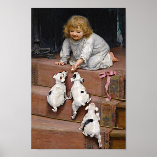 A Dead Heat | Arthur John Elsley Poster (Framsidan)