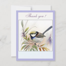 A Delicate Bird of Gratitude Tack Kort