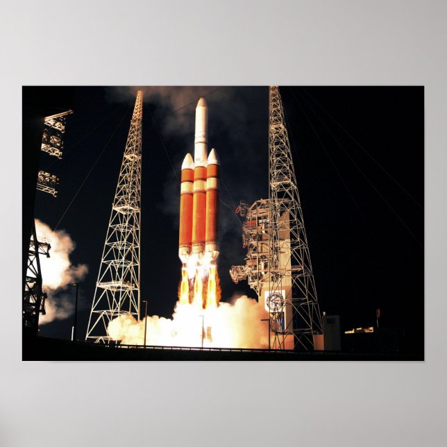 A Delta IV Heavy Rcket hiss av Poster (Framsidan)