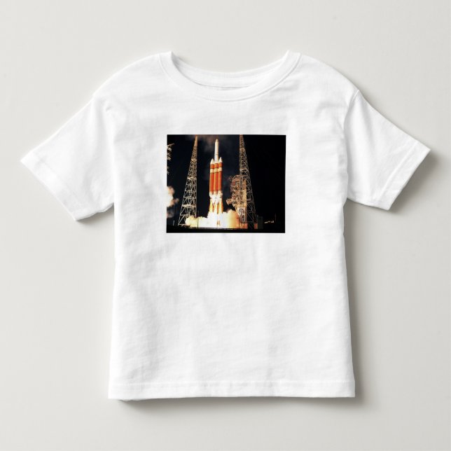 A Delta IV Heavy Rcket hiss av T Shirt (Framsida)