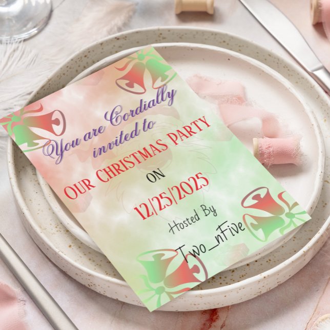 A Different Kind of Christmas Party  Inbjudningar (Skapare uppladdad)