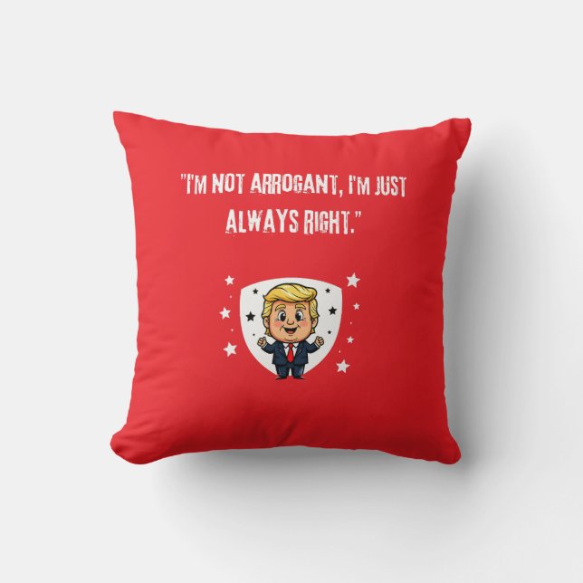  A digitally drawn image featuring Donald Trump in Kudde (Framsida)
