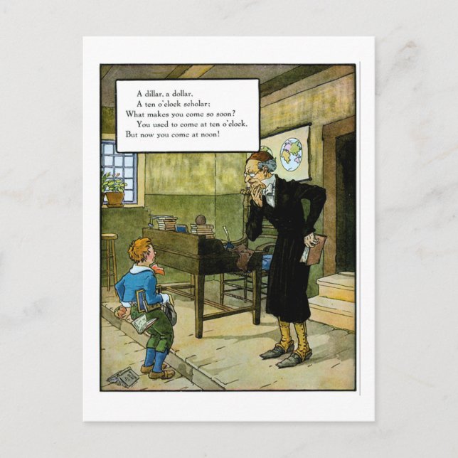 A Diller a Dollar Vykort (Framsida)