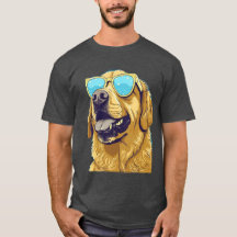 A dog with sungasses 