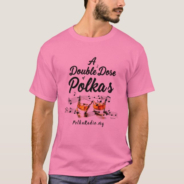 A Double Dose of Polkas T-Shirt på svenska (Framsida)
