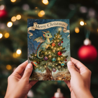 A Dragon’s Christmas Eve Helgkort