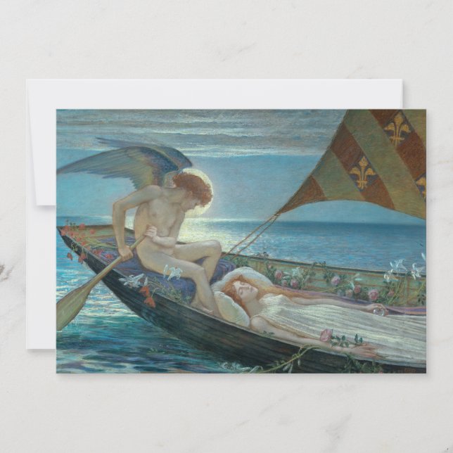 A Dream Voyage | Walter Crane Kort (Framsida)