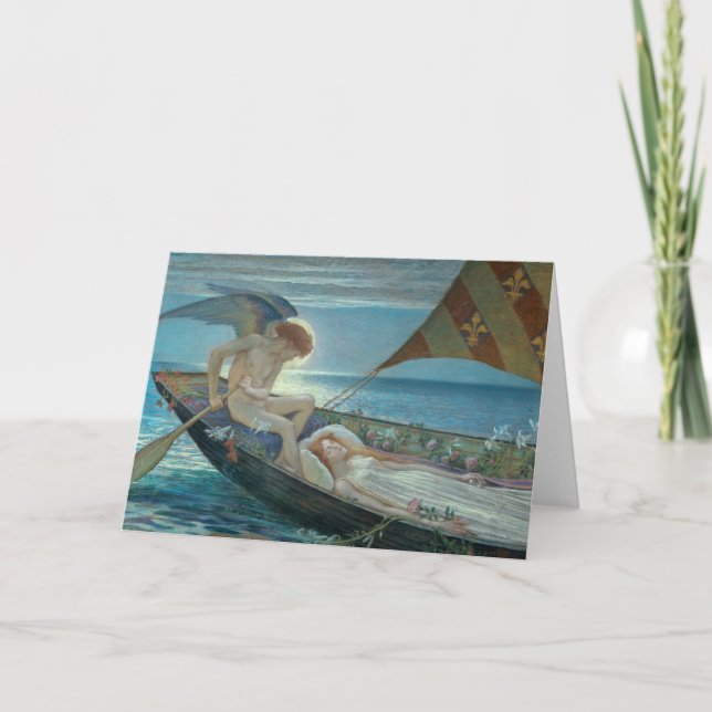 A Dream Voyage | Walter Crane Kort (Framsida)