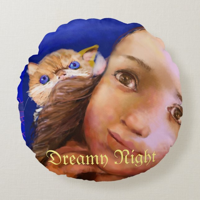 A Dreamy Night Dekorativ kudde (Framsidan)