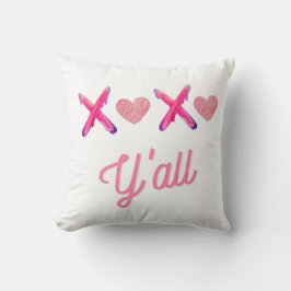 A dubbla ansikte av xoxo kudde