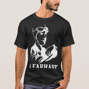 A Earhart Flight Pioneer Transatlantic Flight Miss T Shirt