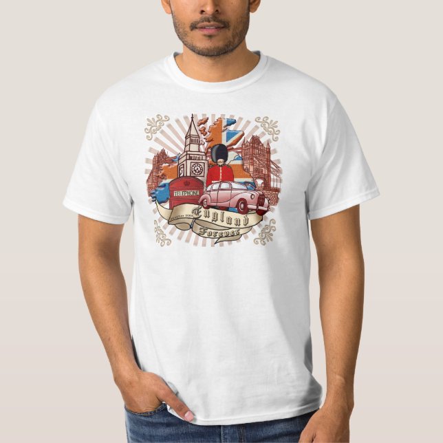 A England Forever t-shirt (Framsida)