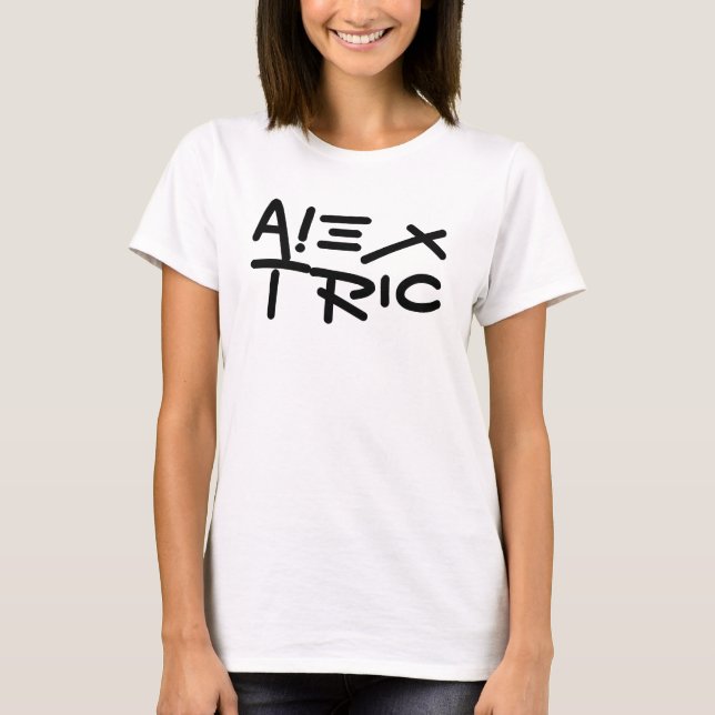 A! extric2 t-shirt (Framsida)