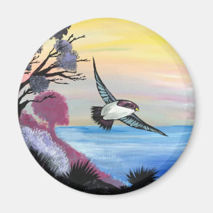 A Fågelvy Magnet