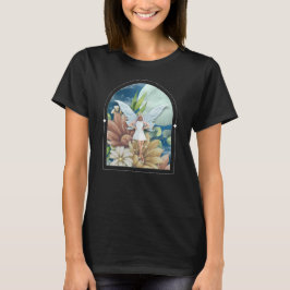 A Fairy in the Garden at Night T-Shirt