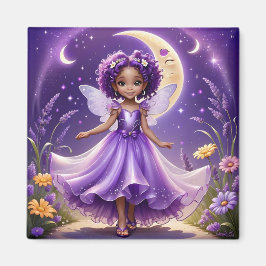A Fairy - Lila Magnet