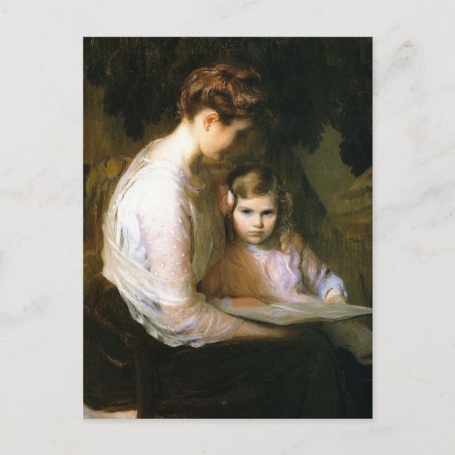 A Fairy Tale by Lilla Cabot Perry Vykort (Framsida)