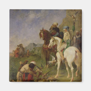 A Falcon Hunt i Algeriet Magnet