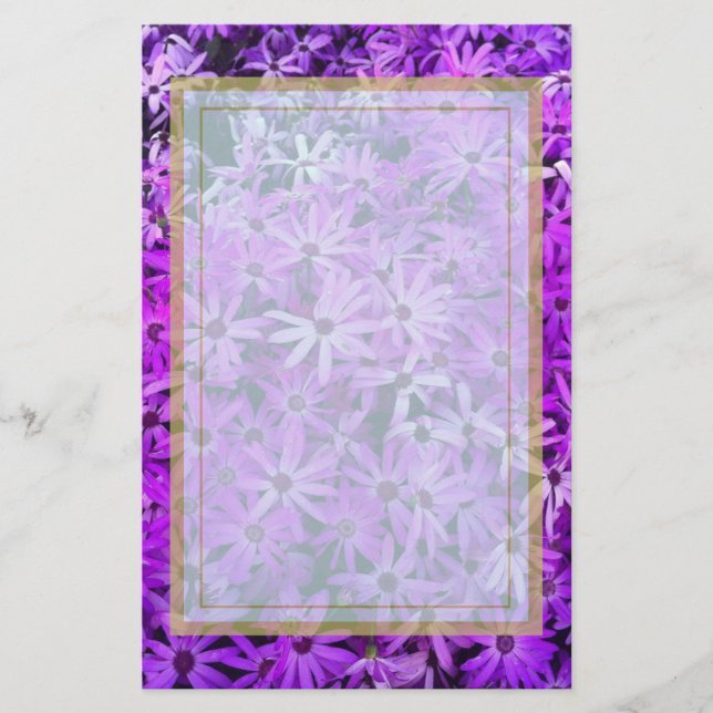 A fält i Daisyn för Lila och Rosa Brevpapper (Framsida)