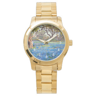 A Fält of Bluebonnets at Alamo Heights, 1919, Armbandsur