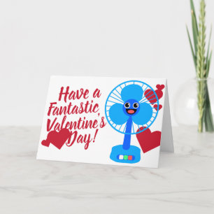 A Fantastiska Valentineser Helgkort