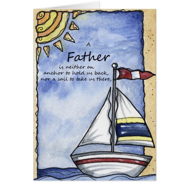 A FAR HÄLSNINGSKORT (Framsidan)