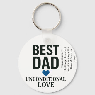 A far kärlek är en styrkefyr nyckelring