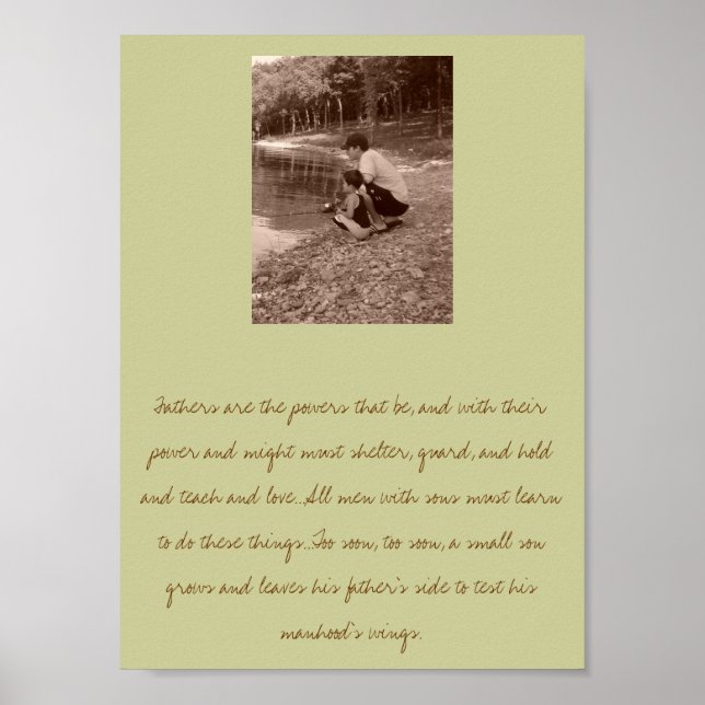 A Far och Son Poster (Framsidan)