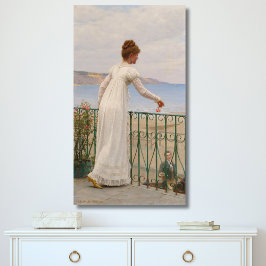 A Favor - Edmund Blair Leighton Canvastryck