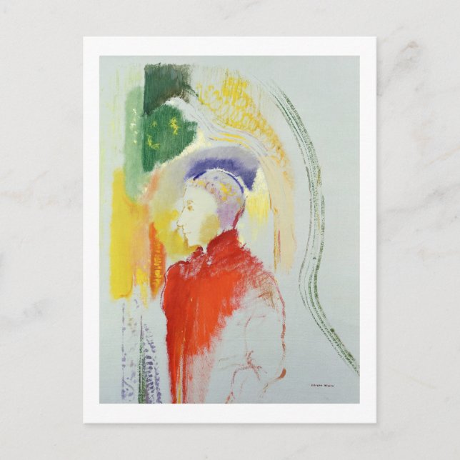 A Figur (w/c på papper nivå) Vykort (Framsida)