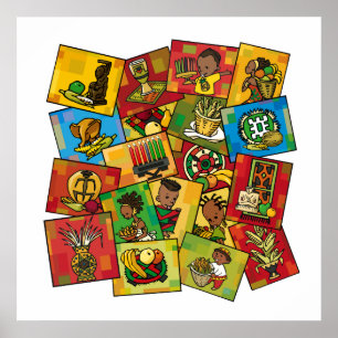 A Firande i Kwanzaa Poster