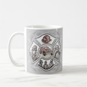 A Firefighter Maltese Kor Kaffemugg