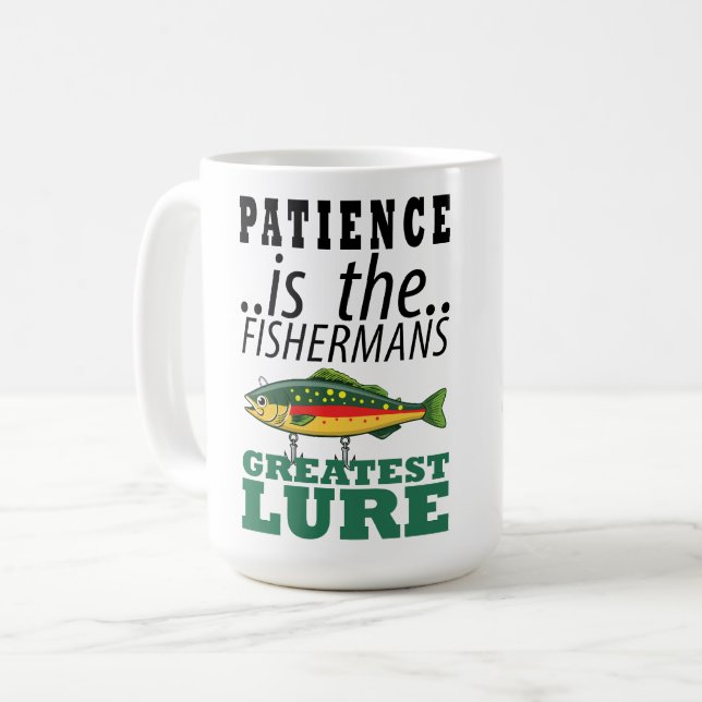 A Fishermans Greatest Lure Kaffemugg (Framsida vänster)