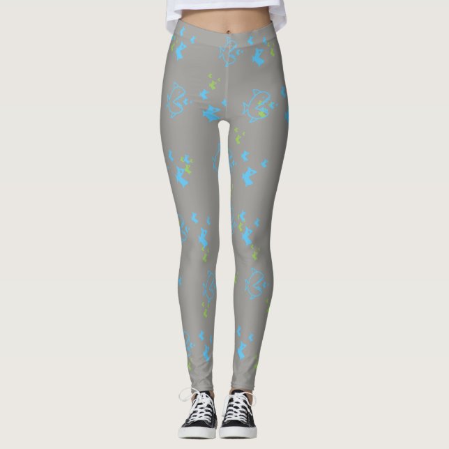 A Fishes Life Leggings (Framsida)