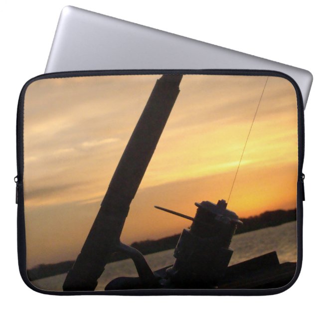 A Fishing moment Laptop Fodral (Framsidan)