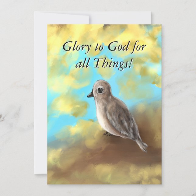 A Fleeting Dream Stationary Card Tack Kort (Framsida)