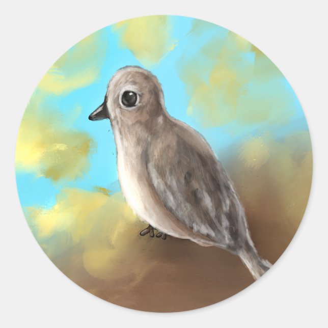 A Fleeting Dream Stickers Runt Klistermärke (Framsida)