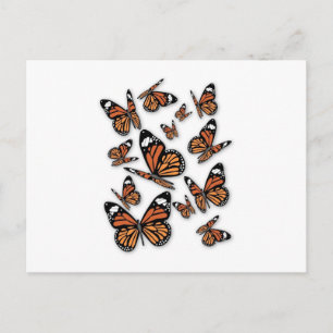 A Flight of Butterflies Vykort