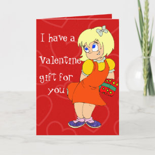 A Flirty Valentine Helgkort