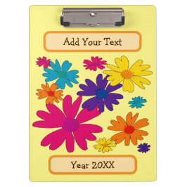 A floral bed of daisy flowers 